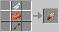 Cách chế tạo chổi quét trong minecraft
