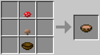 Cách chế tạo ra súp nấm trong minecraft